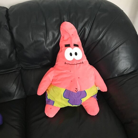Giant SpongeBob SquarePants Patrick Star Pink Starfish Plush Stuffed Toy 24" - Picture 1 of 3